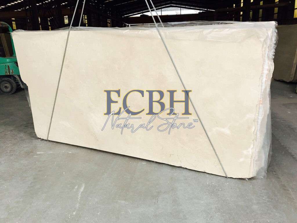 CREMA MARFIL MARBLE SLABS - SPANISH MARBLE - CREAM BEIGE MARBLE - ECBH NATURAL STONES