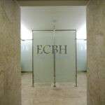 PERLATO IMPERIAL CREAM MARBLE BEIGE - ECBH NATURAL STONES COMMERCIAL PUBLIC BATHROOM TILES INSTALLATION
