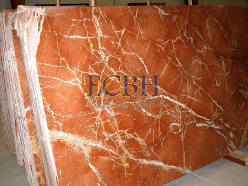 ROJO CORALITO RED QUIPAR RED CORALITO - RED MARBLE SLABS - SPANISH MARBLE - ECBH NATURAL STONES