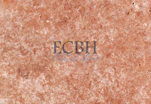 RED TRAVERTINE ROSE TRAVERTINE - ROSE MARBLE - PINK MARBLE TILES - SPANISH MARBLE - ECBH NATURAL STONES