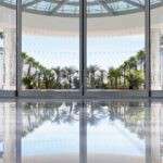 ECBH WHITE IBIZA MARBLE - ENTRANCE HALL HOTEL APARTMENT LOBBY ECBH NATURAL STONES