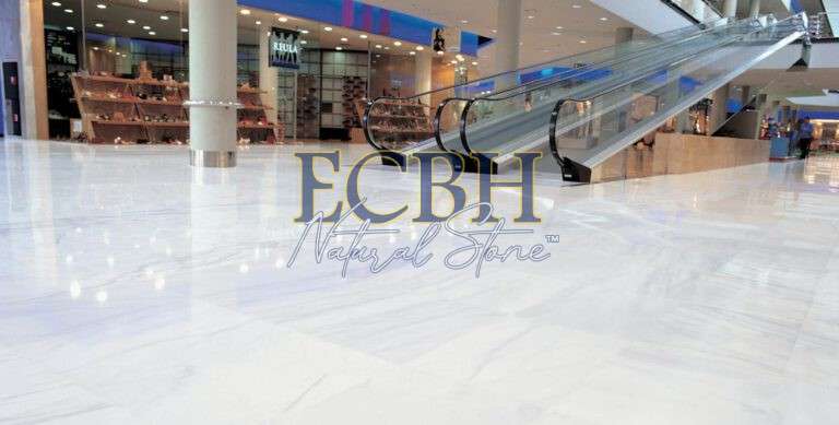 WHITE IBIZA - SHOPPING MALL - WHITE MARBLE SPANISH NATURAL STONE - ECBH NATURAL STONES